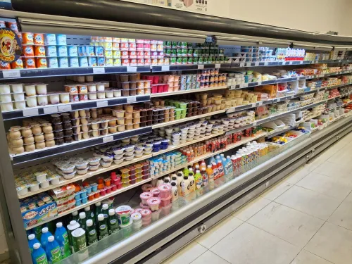 Frigo superette libre service 8m