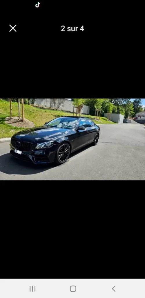 Pare-chocs bas de caisse mercedes classe E w213 