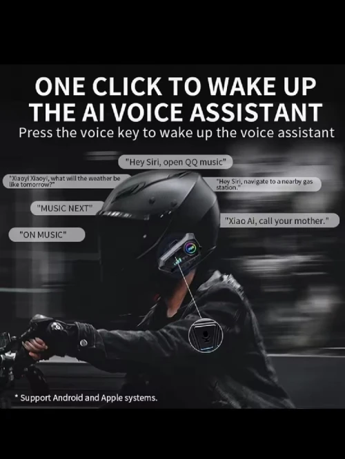 Intercom telephone bluetooth casque de moto