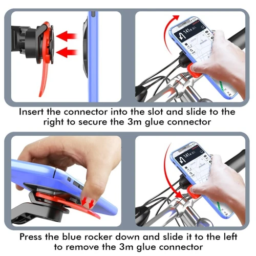 Suppport de téléphone pour moto