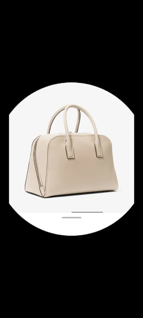 Grand sac à main noir 100% cuir grainé MICHAEL KORS
