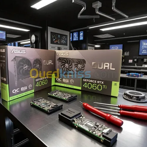 CARTE GRAPHIQUE ASUS DUAL NVIDIA GEFORCE RTX 4060TI 