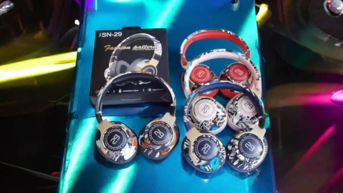 Casque SN-29 Fashion Bluetooth sans fil , Micro HD, Musique stéréo pliable, Casque de jeu