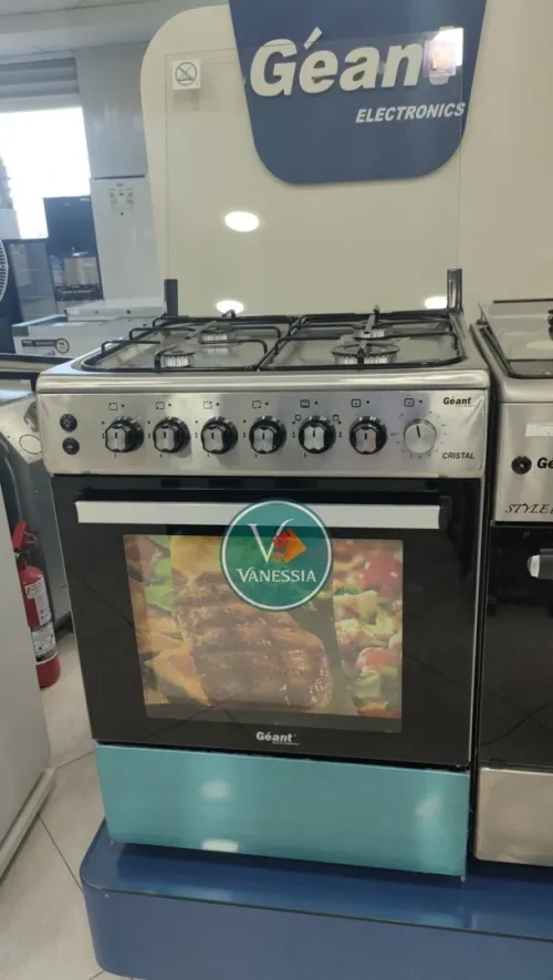 Cuisinière Marque Géant Cristal Ventiller En  Inox