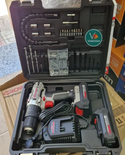 Caisse Visseuse Perceuse crown 20V