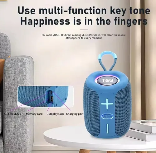 Caixa De Som, Bluetooth haut-parleur Portable, sans fil caisson De basses Mini FM radio / TV/ ordi