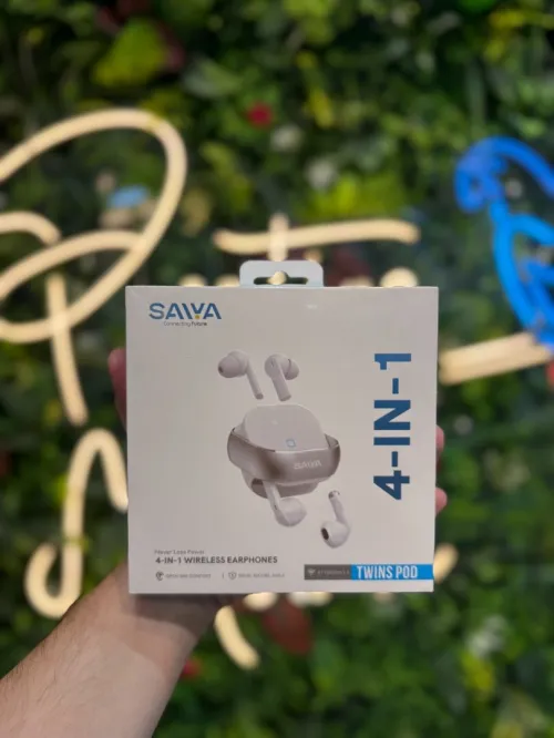 ÉCOUTEURS BLUETOOTH SAIVA 4-EN-1
