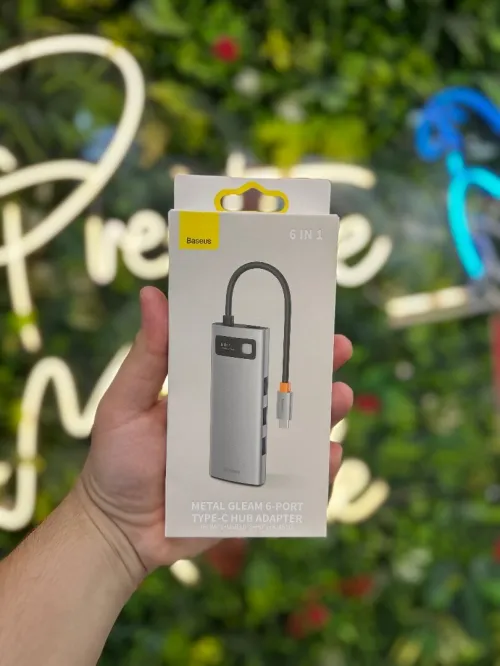 BASEUS METAL GLEAM - HUB USB-C (9-EN-1 / 8-EN-1 / 6-EN-1)