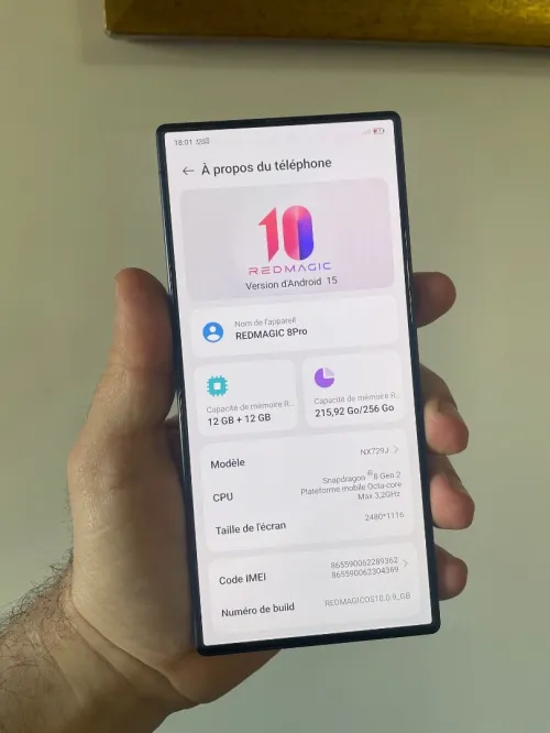 Nubia ZTE redmagic 8 Pro RedMagic 8 Pro