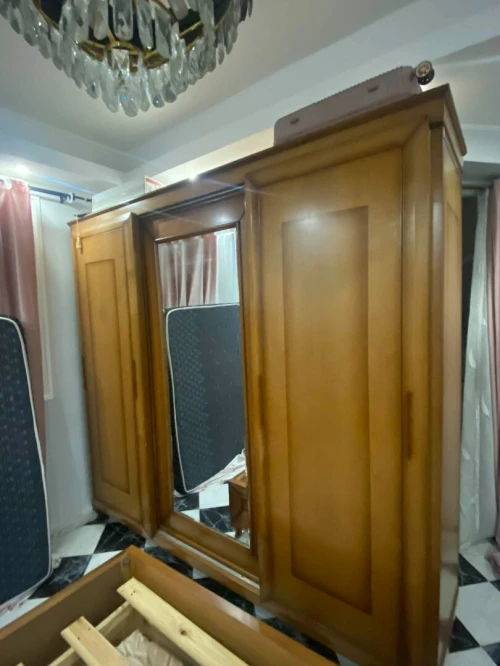 Chambre à coucher bois hêtre