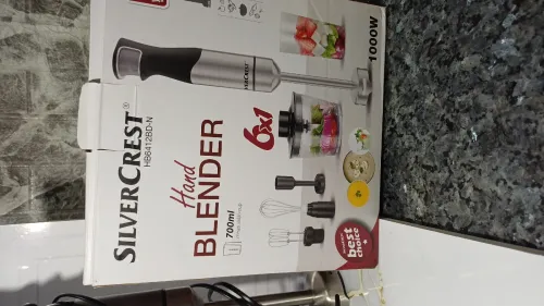 Hand blender SilverCrest 1000 watts جديد مشي مستعمل بزاف عندو شهر