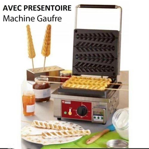 Machine à gaufre en forme d'épi