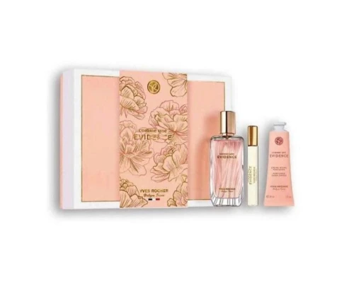 COFFRET YVES ROCHES EVIDENCE 3 PCS