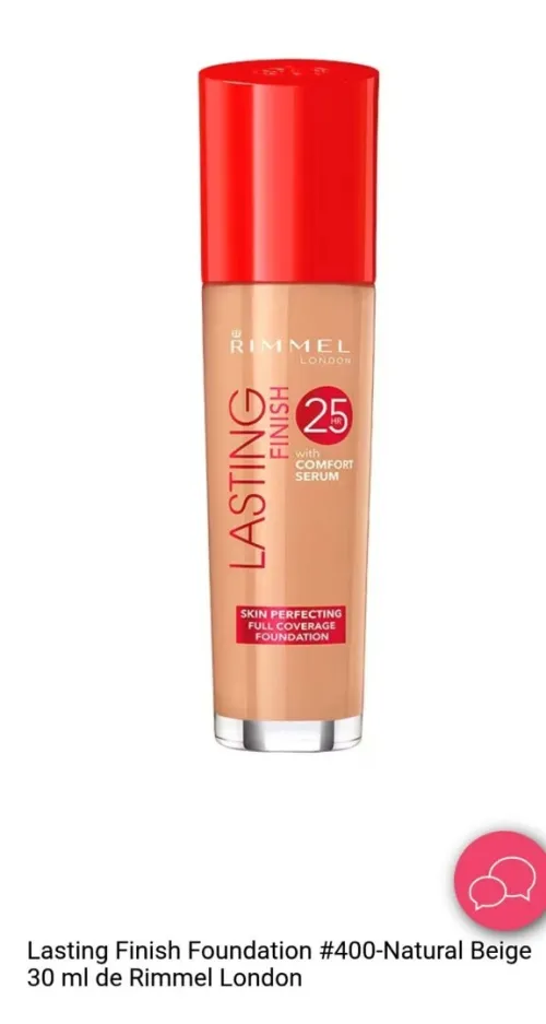 Rimmel London Fond de teint match perfect et Fond de teint Rimmel London 400 natural beige 30 ml