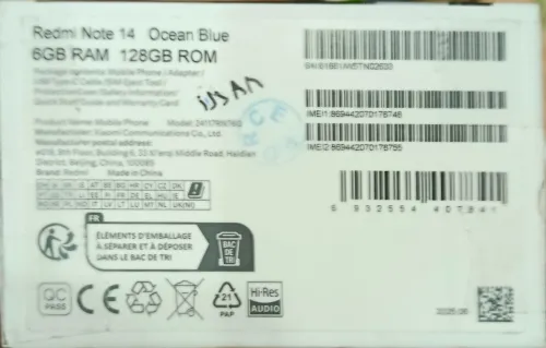 Redmi Not14