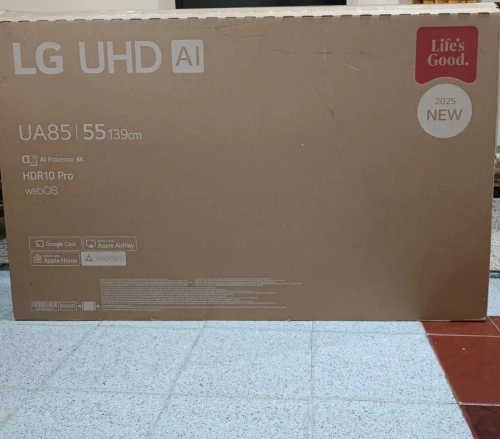 Téléviseur LG UHD modèle 2025