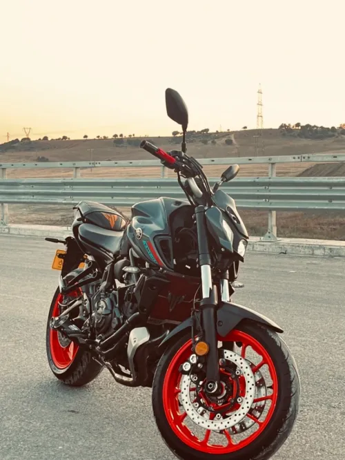 Yamaha Mt07  carte grise safya 2022