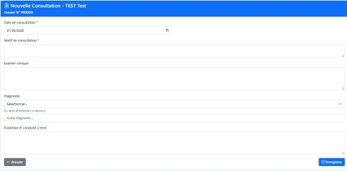 Logiciel de Gestion de Cabinet Médical Intelligent  Personnalisé Rhumatologie urologie Hépato Gastro