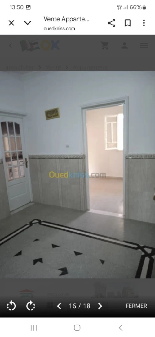 Vente Appartement Niveau de villa F4 Souk Ahras Souk ahras