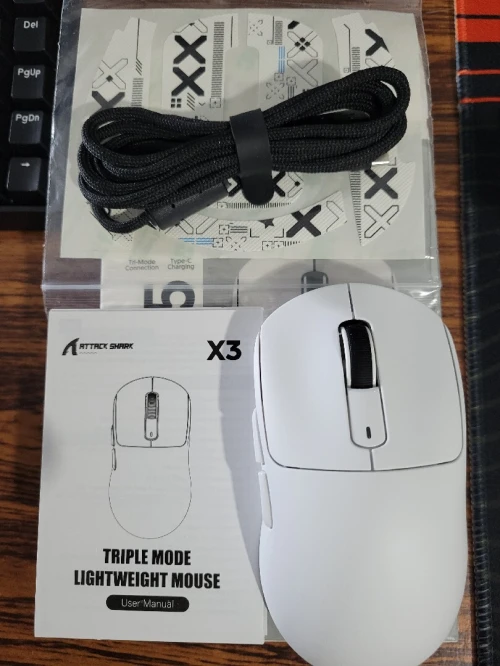 Attack Shark X3 White