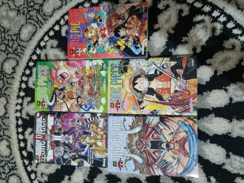 5 mangas one piece