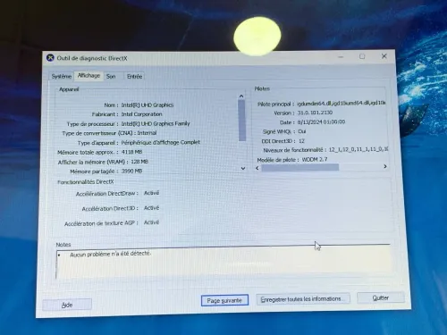 ACER ASPIRE A317-52 /I5 10 EME /8G / 256 SSD NVME / 17,3