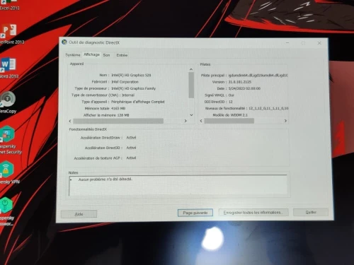 LENOVO X260 YOGA 360 TACTILE / I5 6EME / 8G / 256 SSD /13 FHD