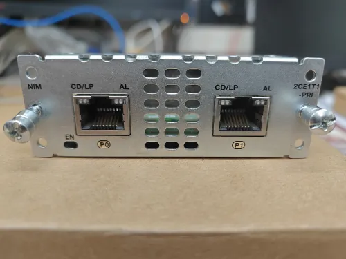 Carte Cisco NIM-2CE1T1-PRI (Multiflex Trunk Voice/Data