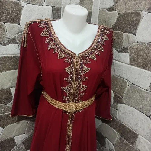 Kaftan rouge