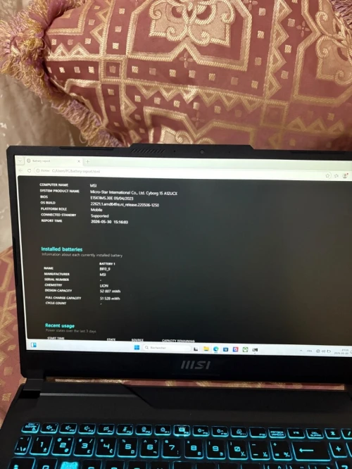 MSI Cyborg 15 A12UCX produit canadien