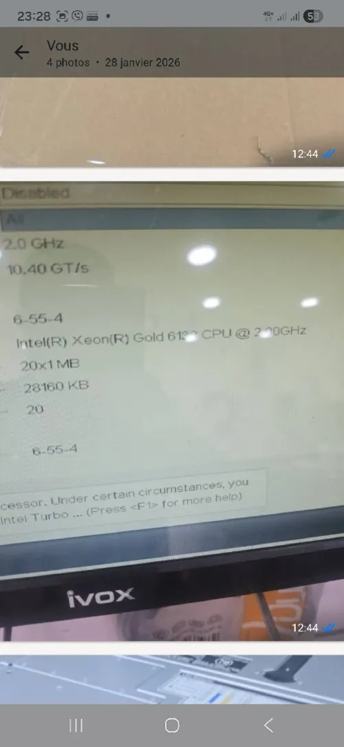 Serveur dell r640