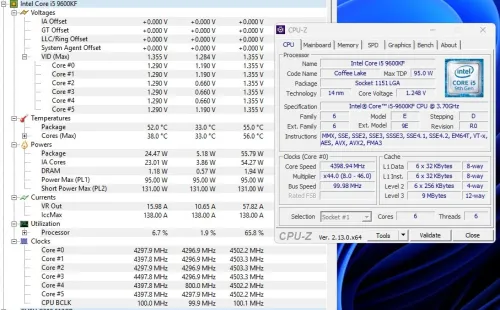 intel i5 9600kf tray