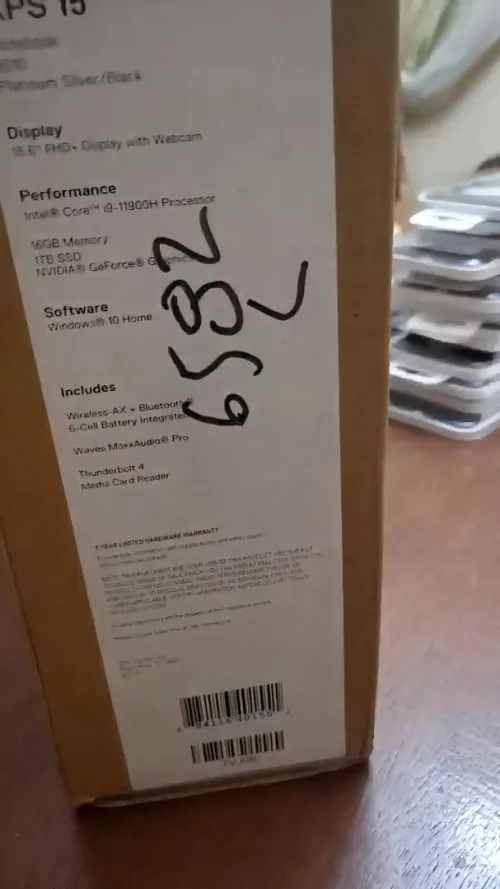 Dell XPS 15 9510 i9-11900H