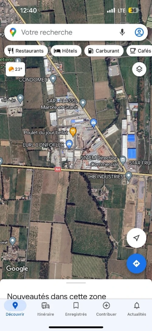 Vente Terrain Blida Boufarik