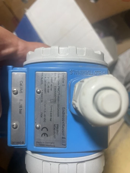 Transmetteur de pression Endress Hauser