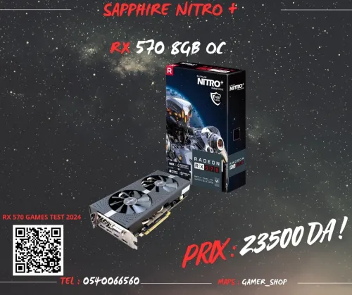 SAPPHIRE NITRO PLUS RX 570 8GB