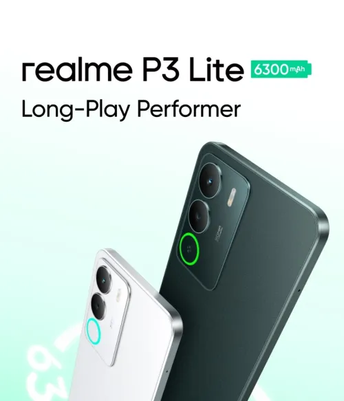 Realme P3 lait