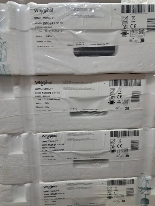 PLAQUE DE CUISSON WHIRLPOOL 5 FEUX INOX 75CM IXELIUM GMWL758IXL EUROPÉEN