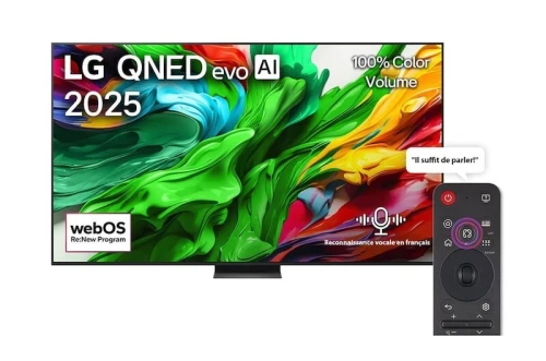 TTV LG QNED EVO MINI LED 100" SMART 4K 144FPS HDMI 2.1 EUROPÉEN 100QNED86A6