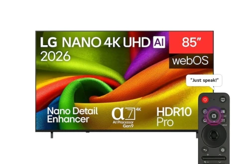 TV LG NANOCELL 85" SMART 4K 85NU850B6LA NEW 2026 EUROPÉEN
