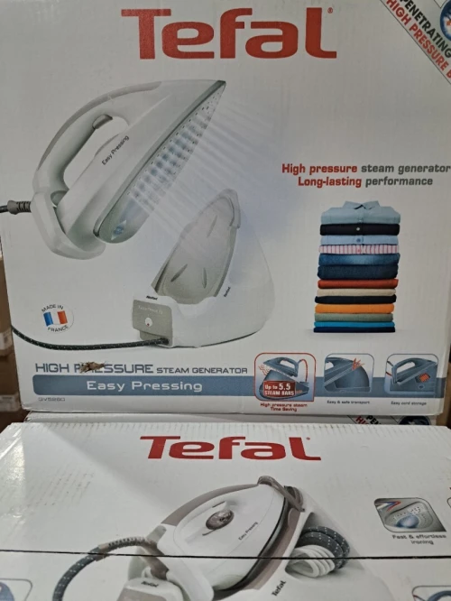 CENTRAL A VAPEUR TEFAL EASY PRESSING 5.5 BARS GV5260 MADE IN FRANCE 