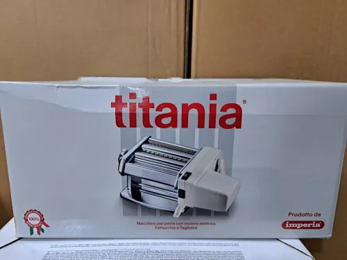 MACHINE À PÂTE IMPERIA TITANIA ÉLECTRIQUE ITALIENNE 