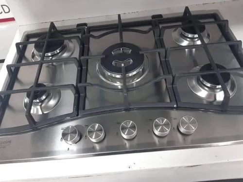 PLAQUE DE CUISSON ARISTON HOTPOINT INOX 5 FEUX ET 4 FEUX 75CM ET 60CM EUROPÉEN PCN751 PCN641