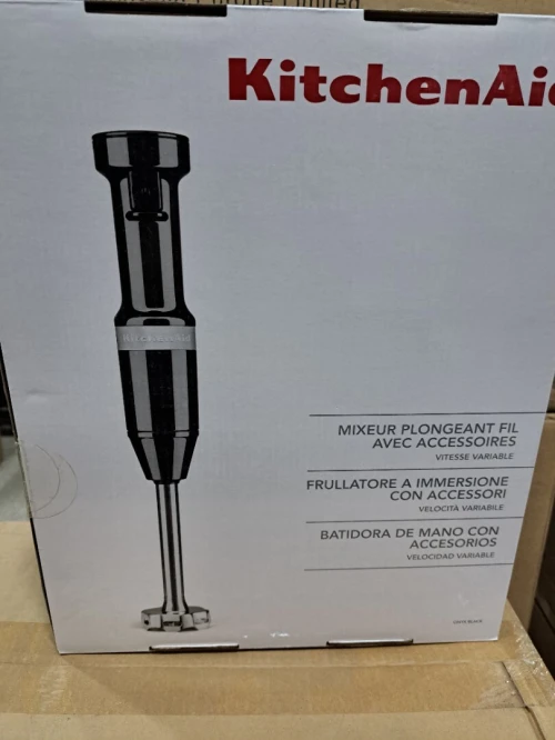 KIT MIXEUR INOX  KITCHENAID AVEC ACCESSOIRE 5KHBV83