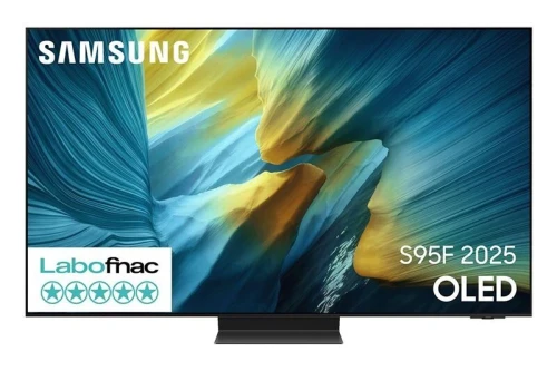TV SAMSUNG QD OLED 55" SMART 4K 165FPS HDMI 2.1 TQ55S95F NEW 2025 EUROPÉEN