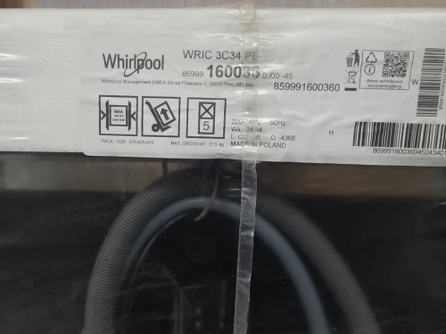 LAVE VAISSELLE WHIRLPOOL ENCASTRABLE 14 COUVERT 2 PANIER 6ÈME SENS POWER CLEAN PRO WRIC3C34PE