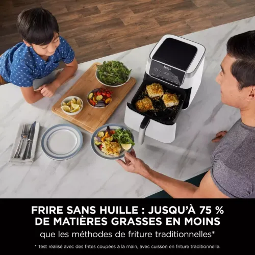FRITEUSE NINJA AIR FRYER 6.2L 6IN1 AF180EUWH 2000WATT