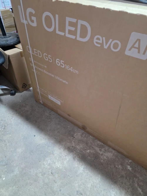 TV LG OLED EVO GALLERY EDITION 65" G5 SMART 4K 165FPS HDMI 2.1 ALPHA 11 NEW 2025 EUROPÉEN 