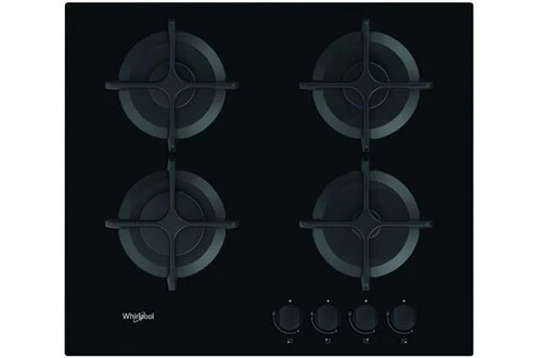 PLAQUE DE CUISSON WHIRLPOOL 4 FEUX EN VERRE 60CM GOB616NB GOR616MR EUROPÉEN
