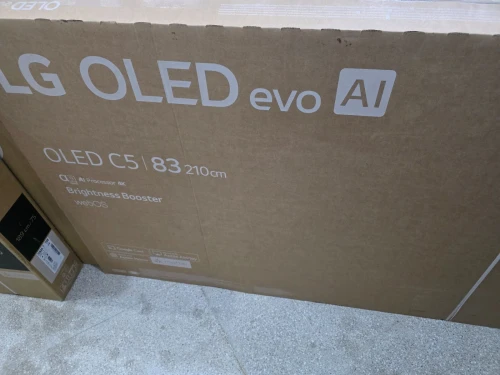 TV LG OLED EVO 83" C5 SMART 4K 144FPS HDMI 2.1 NEW 2025 EUROPÉEN 